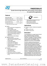 VNQ5E250AJ-E datasheet pdf ST Microelectronics