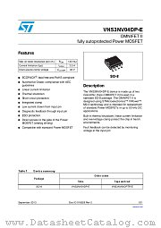 VNS3NV04DP-E datasheet pdf ST Microelectronics