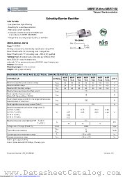 MBR7150 datasheet pdf Taiwan Semiconductor