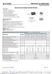 MBRF3090CT datasheet pdf Taiwan Semiconductor