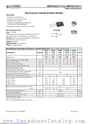 MBRF3060CT-Y datasheet pdf Taiwan Semiconductor