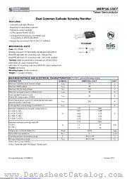 MBRF30L120CT datasheet pdf Taiwan Semiconductor