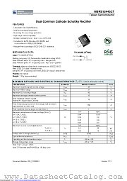 MBRS15H45CT datasheet pdf Taiwan Semiconductor