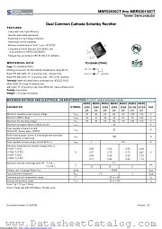 MBRS20150CT datasheet pdf Taiwan Semiconductor