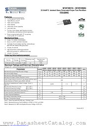 SFAF2003G datasheet pdf Taiwan Semiconductor
