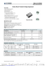 SMCJ220A datasheet pdf Taiwan Semiconductor