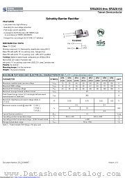SRA20150 datasheet pdf Taiwan Semiconductor