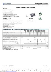 SRAF8150 datasheet pdf Taiwan Semiconductor