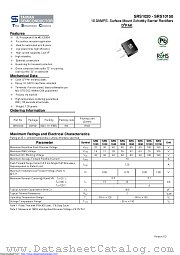SRS10150 datasheet pdf Taiwan Semiconductor