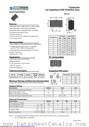 TESDA5V0A datasheet pdf Taiwan Semiconductor