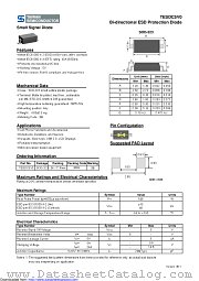 TESDC5V0 datasheet pdf Taiwan Semiconductor