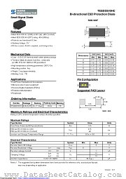 TESDD5V0HC datasheet pdf Taiwan Semiconductor