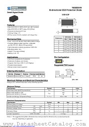 TESDD5V0 datasheet pdf Taiwan Semiconductor