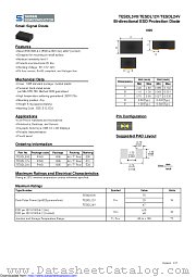TESDL24V datasheet pdf Taiwan Semiconductor