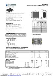 TESDM5V0A datasheet pdf Taiwan Semiconductor