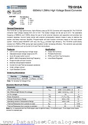 TS1910ACS datasheet pdf Taiwan Semiconductor