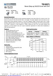 TS19371CX6 datasheet pdf Taiwan Semiconductor