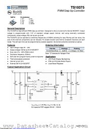 TS19375CS datasheet pdf Taiwan Semiconductor