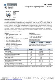 TS19376CY5 datasheet pdf Taiwan Semiconductor