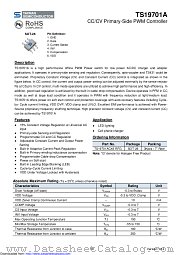 TS19701ACX6 datasheet pdf Taiwan Semiconductor