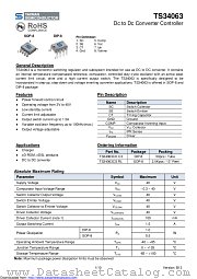 TS34063CD datasheet pdf Taiwan Semiconductor