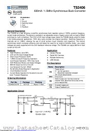 TS3406CX5 datasheet pdf Taiwan Semiconductor