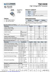 TSC1203ECM datasheet pdf Taiwan Semiconductor