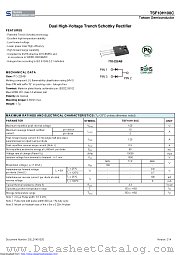 TSF10H100C datasheet pdf Taiwan Semiconductor