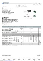 TSF10U60C datasheet pdf Taiwan Semiconductor