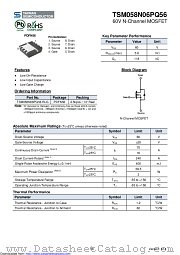 TSM058N06PQ56 datasheet pdf Taiwan Semiconductor
