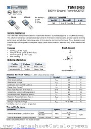 TSM13N50CI datasheet pdf Taiwan Semiconductor
