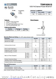 TSM160N10CZ datasheet pdf Taiwan Semiconductor