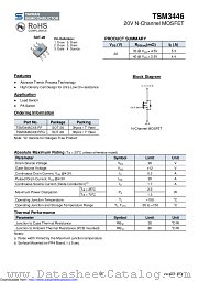 TSM3446CX6 datasheet pdf Taiwan Semiconductor