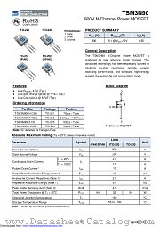 TSM3N90CI datasheet pdf Taiwan Semiconductor