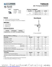 TSM4425CS datasheet pdf Taiwan Semiconductor