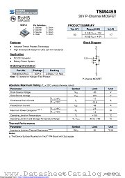 TSM4459CS datasheet pdf Taiwan Semiconductor