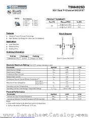 TSM4925DCS datasheet pdf Taiwan Semiconductor