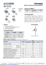 TSM4NB60CZ datasheet pdf Taiwan Semiconductor