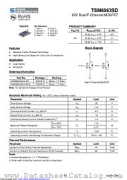 TSM6963SDCA datasheet pdf Taiwan Semiconductor