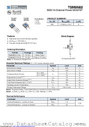 TSM6N60CH datasheet pdf Taiwan Semiconductor