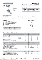 TSM8N70CI datasheet pdf Taiwan Semiconductor