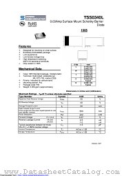 TSS0340L datasheet pdf Taiwan Semiconductor