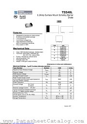 TSS40L datasheet pdf Taiwan Semiconductor