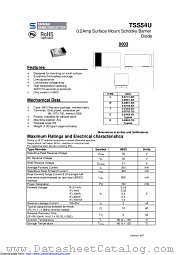 TSS54U datasheet pdf Taiwan Semiconductor