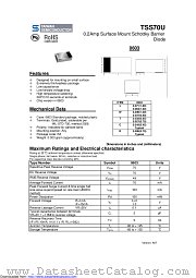 TSS70U datasheet pdf Taiwan Semiconductor