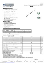 UG2D datasheet pdf Taiwan Semiconductor