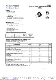 UGS5J datasheet pdf Taiwan Semiconductor