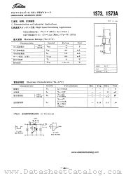 1S73A datasheet pdf TOSHIBA