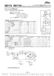 2SC1172 datasheet pdf TOSHIBA