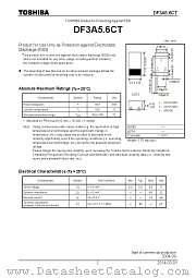 DF3A5.6CT datasheet pdf TOSHIBA